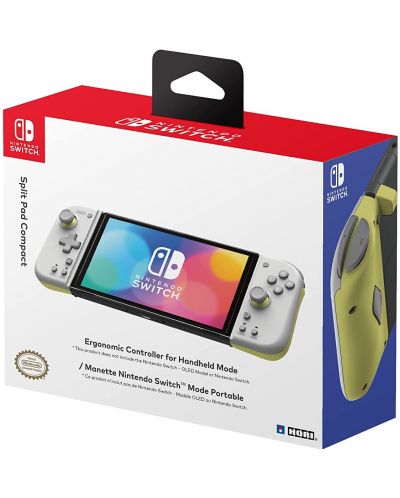 Kontroler Hori Split Pad Compact, sivo - žuti (Nintendo Switch) - 6