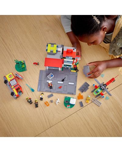 Konstruktor Lego City - Vatrogasna postaja (60320) - 9