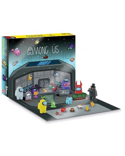 Set mini figurica YuMe Games: Among Us - Surprise Gift Box - 2