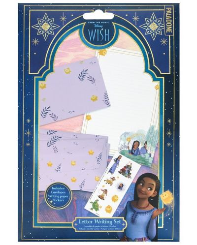 Set za pisanje pisama Paladone Disney: Wish - Characters - 4