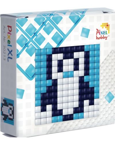 Kreativni set s pikselima Pixelhobby - XL, Pingvin - 1