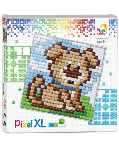 Kreativni set piksela Pixelhobby - XL, Pas - 1
