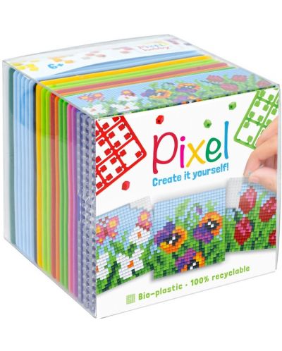 Kreativna kocka s pikselima Pixelhobby - Pixel Classic, Cvijeće - 1