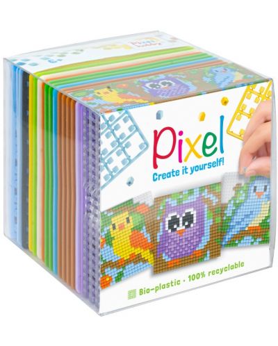 Kreativna kocka s pikselima Pixelhobby - Pixel Classic, Ptice - 1
