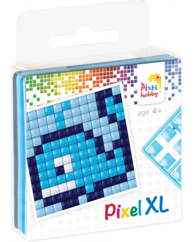 Kreativni set s pikselima Pixelhobby - XL, Kit, 4 boje - 1