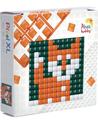Kreativni set s pikselima Pixelhobby - XL, Lisica - 1