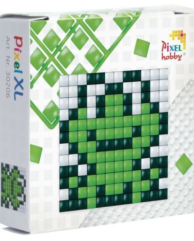 Kreativni set s pikselima Pixelhobby - XL, Žaba - 1