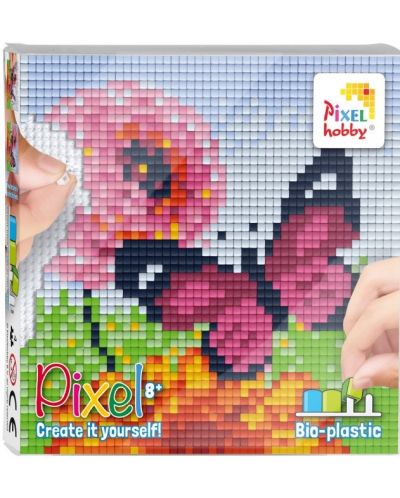 Kreativni hobi set s pikselima Pixelhobby Classic - Leptir - 1