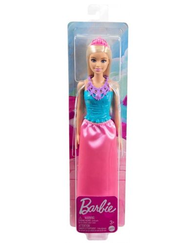 Lutka Barbie - Princeza, s ružičastom suknjom - 2