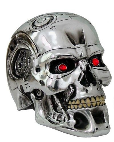 Kutija za pohranu Nemesis Now Movies: Terminator - T-800 Skull, 18 cm - 1