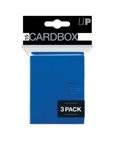 Kutija za karte Ultra Pro - Card Box 3-pack, Blue (15+ kom.) - 1