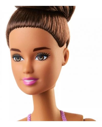 Lutkа Mattel Barbie – Balerina smeđe kose u ljubičastoj haljini - 4