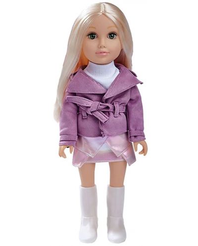 Lutka Ocie - Fashion Girl, s ljubičastom odjećom, 46 cm - 1