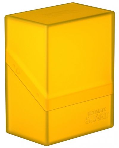 Kutija za kartice Ultimate Guard Boulder Deck Case - Standard Size, žuta (80 kom.) - 1