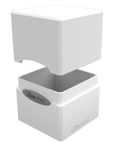 Kutija za kartice Ultra Pro Satin Cube - Arctic White (100+ kom.) - 2