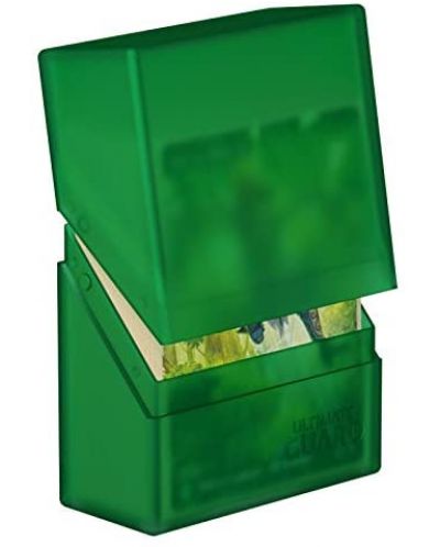 Kutija za kartice Ultimate Guard Boulder Deck Case Standard Size - Emerald (40 kom.) - 2