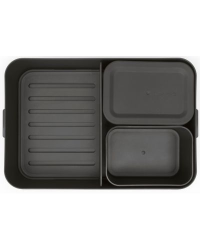 Kutija za hranu Brabantia - Make & Take, 2 L, tamnosiva - 4