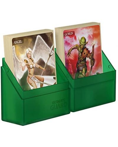 Kutija za kartice Ultimate Guard Boulder Deck Case Standard Size - Emerald (40 kom.) - 3