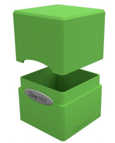 Kutija za kartice Ultra Pro Satin Cube - Lime Green (100+ kom.) - 2