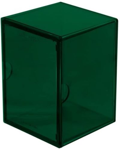 Kutija za karte Ultra Pro - Eclipse 2-Piece Deck Box, Forest Green (100+ kom.) - 1