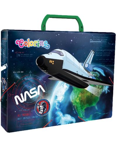 Koferčić s ručkom Colorino NASA - A4 - 1