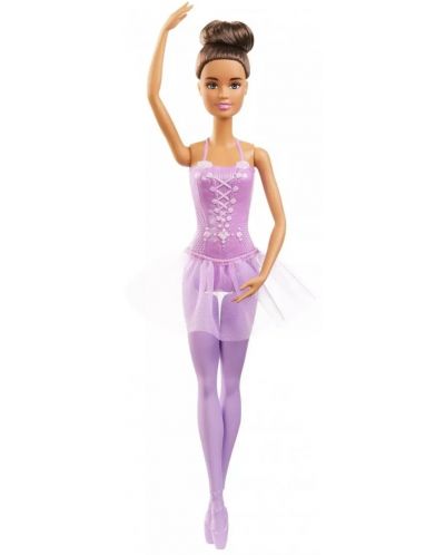 Lutkа Mattel Barbie – Balerina smeđe kose u ljubičastoj haljini - 2
