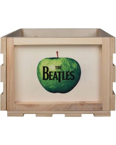 Kutija za gramofonske ploče Crosley - The Beatles Apple, bež - 1