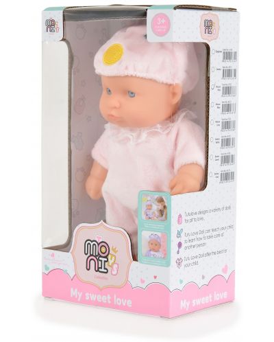 Lutka Moni Toys - U ružičastom kostimu miša 20 cm - 3