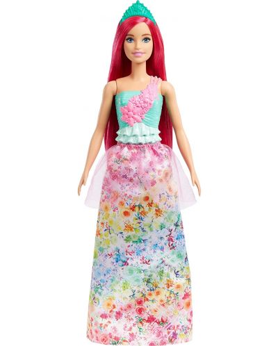Lutka Barbie Dreamtopia - S tamnoružičastom kosom - 1