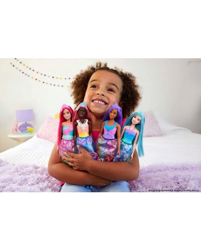 Lutka Barbie Dreamtopia - S tamnoružičastom kosom - 5