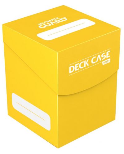 Kutija za kartice Ultimate Guard Deck Case Standard Size - Žuta (100 kom.) - 1