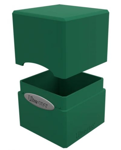 Kutija za kartice Ultra Pro Satin Cube - Forest Green (100+ kom.) - 2