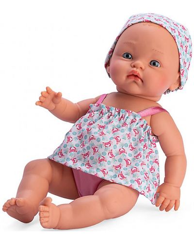 Lutka Asi - Beba Alex, s toaletom za plažu, 36 cm - 1