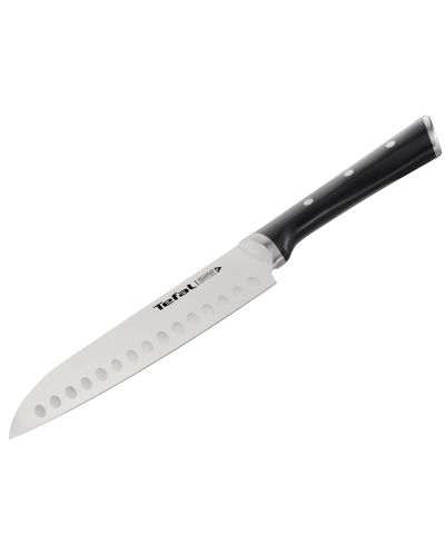 Kuhinjski nož Tefal - Ice Force Santoku, 18 cm, crni - 1
