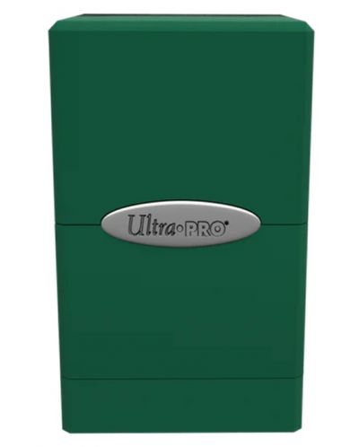 Kutija za kartice Ultra Pro Satin Tower - Green (100+ kom.) - 1