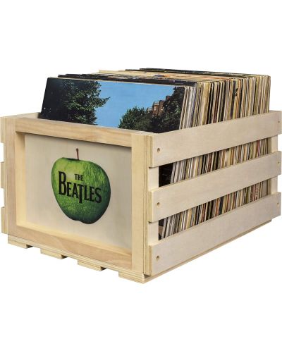 Kutija za gramofonske ploče Crosley - The Beatles Apple, bež - 3
