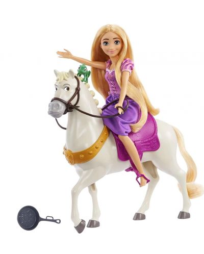 Lutka Disney - Rapunzel s konjem - 2