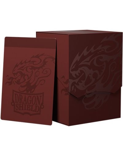Kutija za kartice Dragon Shield Deck Shell - Blood Red (100 komada) - 2