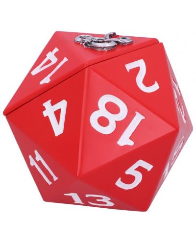 Kutija za kocke Nemesis Now Games: Dungeons & Dragons - D20, 13 cm - 1