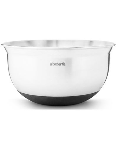 Zdjela za mješanje Brabantia - 1 l, Matt Steel/Black - 1