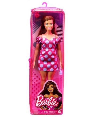 Lutka Barbie Fashionista - Wear Your Heart Love, #171 - 3