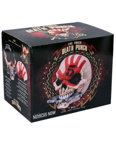 Kutija za pohranu Nemesis Now Music: Five Finger Death Punch - Skull - 6