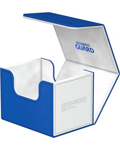 Kutija za kartice Ultimate Guard Sidewinder 100+ XenoSkin SYNERGY - Blue/White - 4