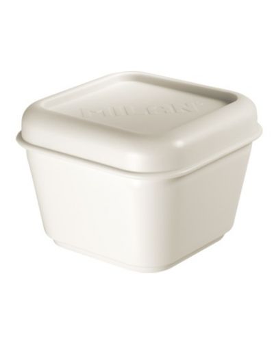 Kutija za hranu Milan - 330 ml, s bijelim poklopcem - 1