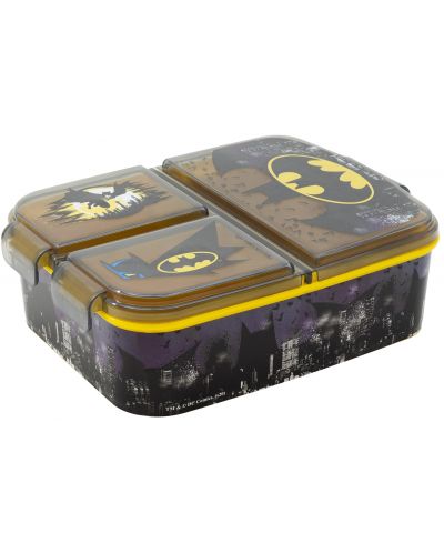 Kutija za hranu Batman - s 3 pretinca - 1