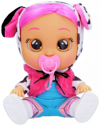 Lutka sa suzama IMC Toys Cry Babies - Dressy Dotty - 1