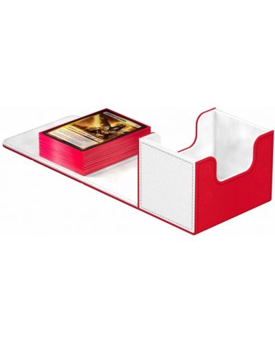 Kutija za kartice Ultimate Guard Sidewinder XenoSkin SYNERGY Red/White (100+ brojeva) - 3