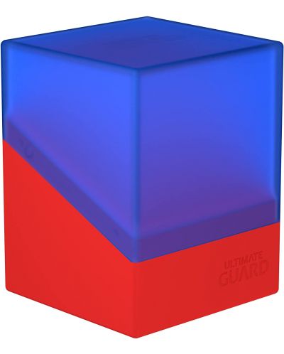 Kutija za kartice Ultimate Guard Boulder Deck Case Synergy - Plava/Crvena (100+ kom.) - 1