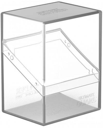 Kutija za kartice Ultimate Guard Boulder Deck Case - Clear (80 kom.) - 1