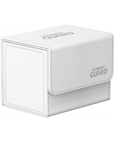 Kutija za kartice Ultimate Guard Sidewinder XenoSkin Monocolor - Bijela (80+ kom.) - 1